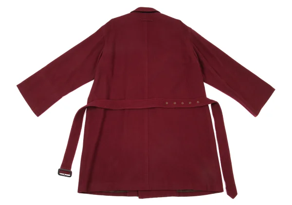 Jean Paul GAULTIER FEMME Wool Flannel Belted Coat K-175640_015