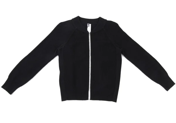 MHL Cotton Rib Knit Zip Blouson K-175641_002