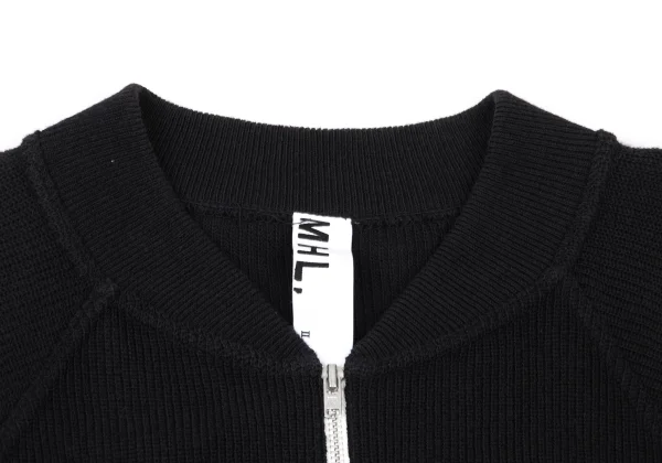 MHL Cotton Rib Knit Zip Blouson K-175641_004