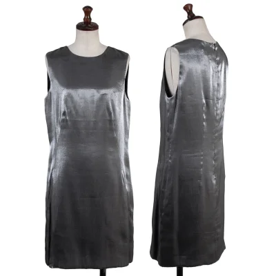 DKNY Metallic Sleeveless Dress