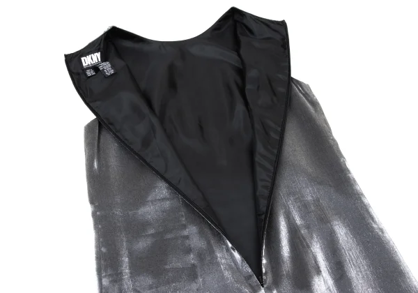 DKNY Metallic Sleeveless Dress K-175642_011