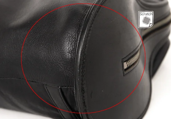 Y's Leather Curved Backpack K-175643_010