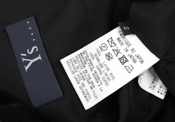 Y's.... Wool 7-Button Jacket K-175645_014