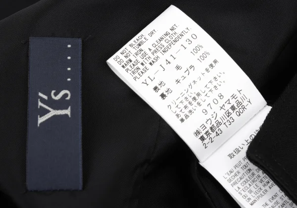 Y's.... Wool 7-Button Jacket K-175645_015