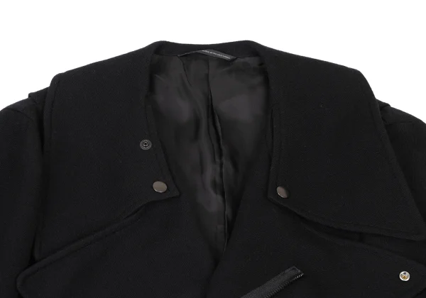 Y's Stretch Flannel Wool Motorcycle Jacket K-175647_004