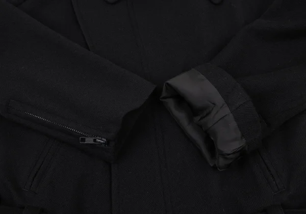 Y's Stretch Flannel Wool Motorcycle Jacket K-175647_007