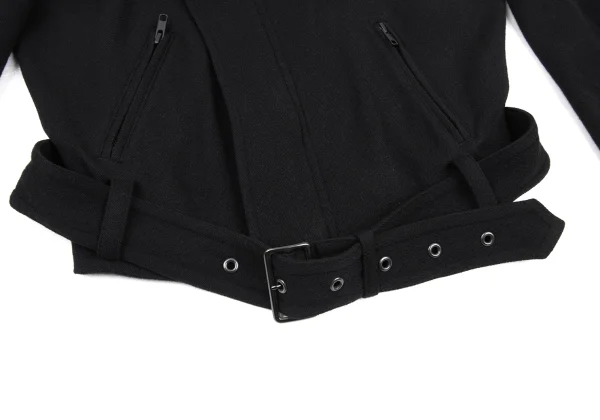 Y's Stretch Flannel Wool Motorcycle Jacket K-175647_010