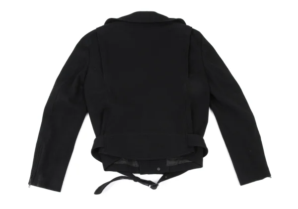 Y's Stretch Flannel Wool Motorcycle Jacket K-175647_013