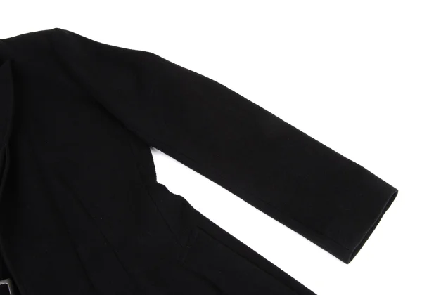 Yohji Yamamoto collections Wool Flannel Belted Chester Coat K-175648_005