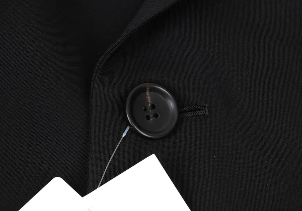 Yohji Yamamoto collections Wool Gabardine Asymmetric Long Tail Jacket K-175649_006