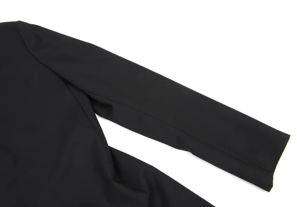 Yohji Yamamoto FEMME Wool Asymmetric Drape Jacket K-175653_008