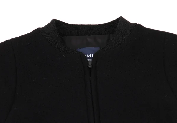 LIMI feu Wool Tuck Design Flannel Zip Coat  K-175658_004