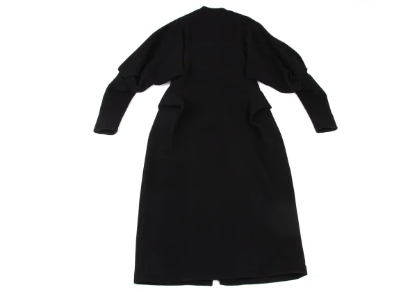 LIMI feu Wool Tuck Design Flannel Zip Coat  K-175658_011