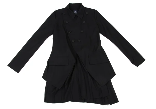 LIMI feu Pleated Docking Wool Jacket K-175659_002