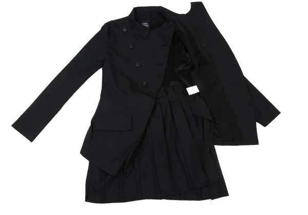 LIMI feu Pleated Docking Wool Jacket K-175659_010