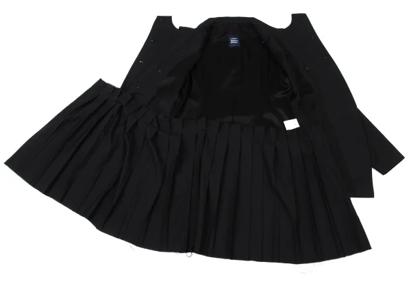 LIMI feu Pleated Docking Wool Jacket K-175659_011