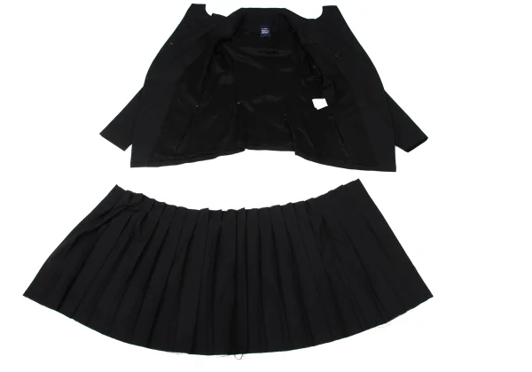 LIMI feu Pleated Docking Wool Jacket K-175659_012