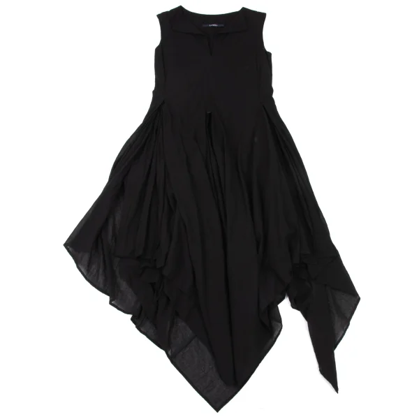 LIMI feu Cotton Slit Drape Sleeveless Dress K-175660_002