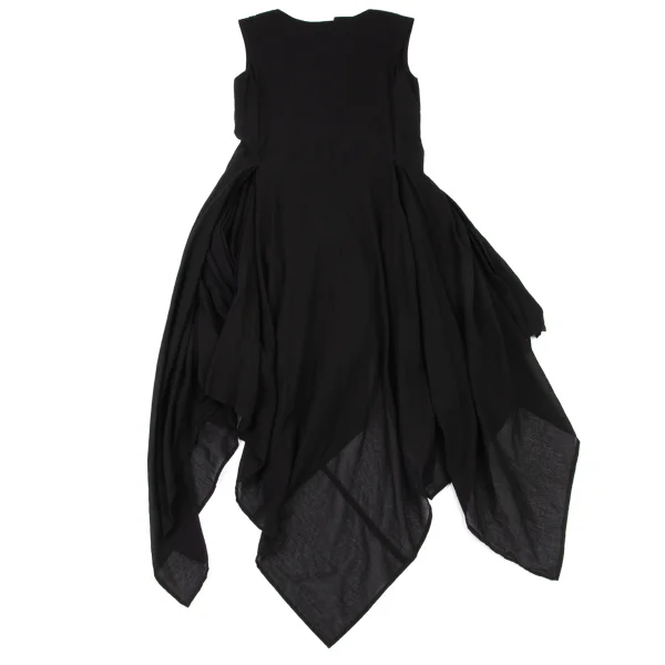 LIMI feu Cotton Slit Drape Sleeveless Dress K-175660_010