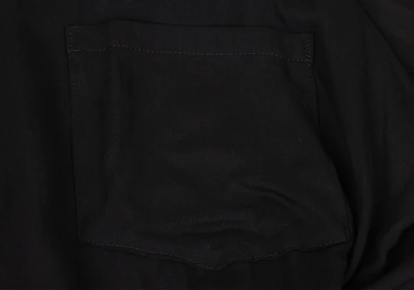 LIMI feu Draped Long Sheer Blouse K-175661_006