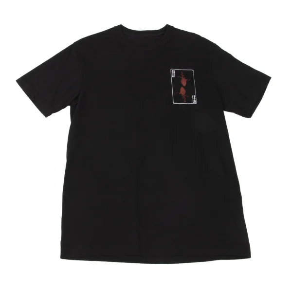 s'yte Playing Card Print T Shirt Black 3 K-175664_001