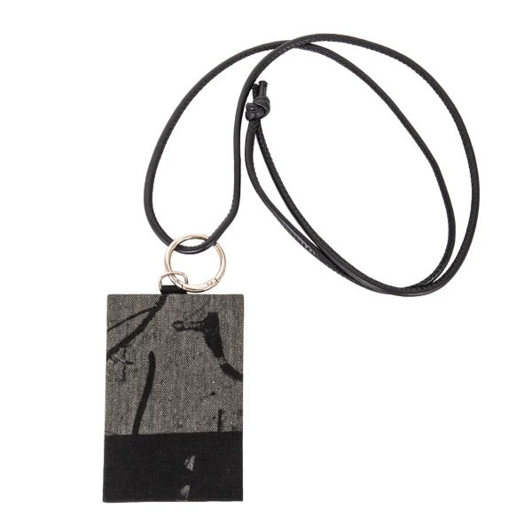 Y's Graphic Pass Case Black  K-175666_001