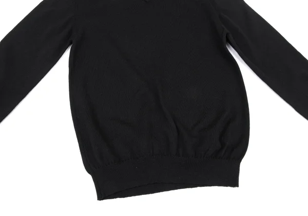 A.P.C. Wool Silk V-neck Knit Sweater K-175667_008