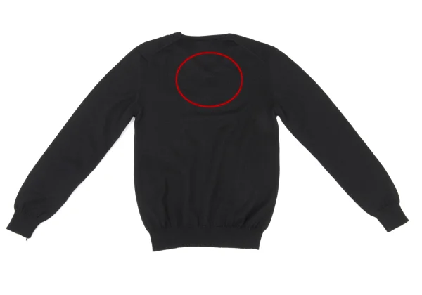 A.P.C. Wool Silk V-neck Knit Sweater K-175667_010