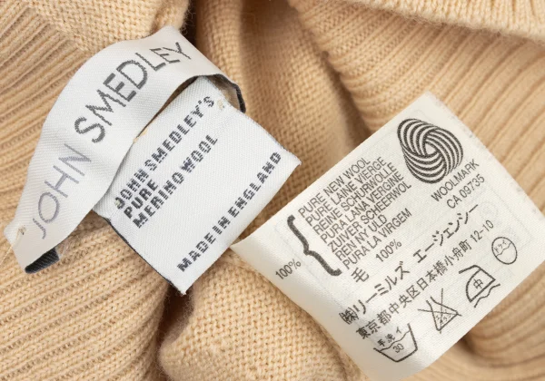 JOHN SMEDLEY Merino Wool Turtleneck Knit Sweater K-175671_018
