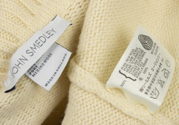 JOHN SMEDLEY Merino Wool Turtleneck Low-gauge Knit Sweater K-175672_013