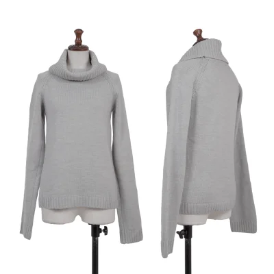 JOHN SMEDLEY Merino Wool Turtleneck Low-gauge Knit Sweater