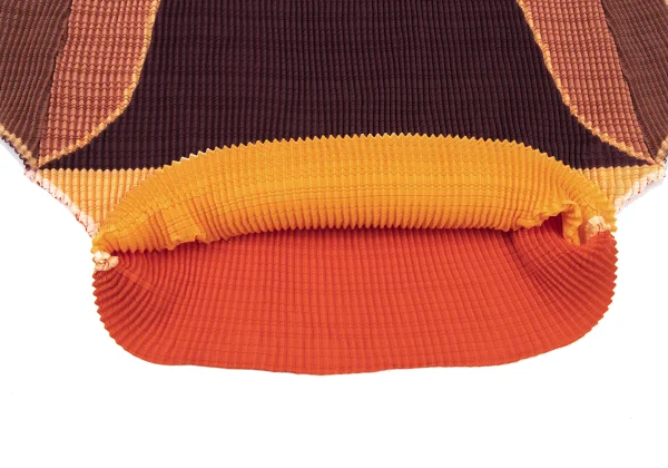 ISSEY MIYAKE Panel Print Woolly Pleated Sleeveless Top K-175676_007
