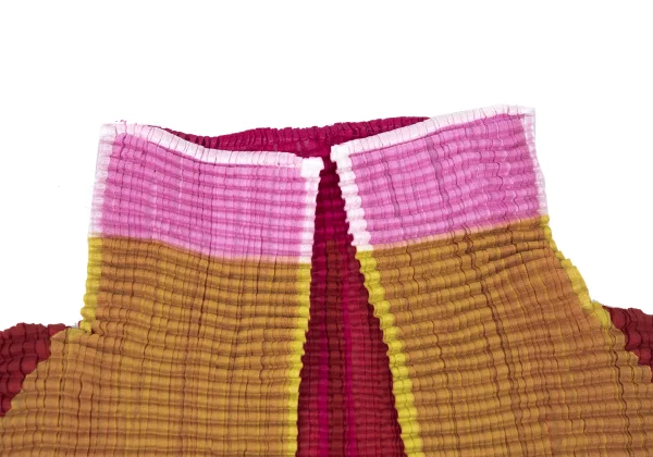 ISSEY MIYAKE Printed Wooly Pleats Skipper Top K-175677_004