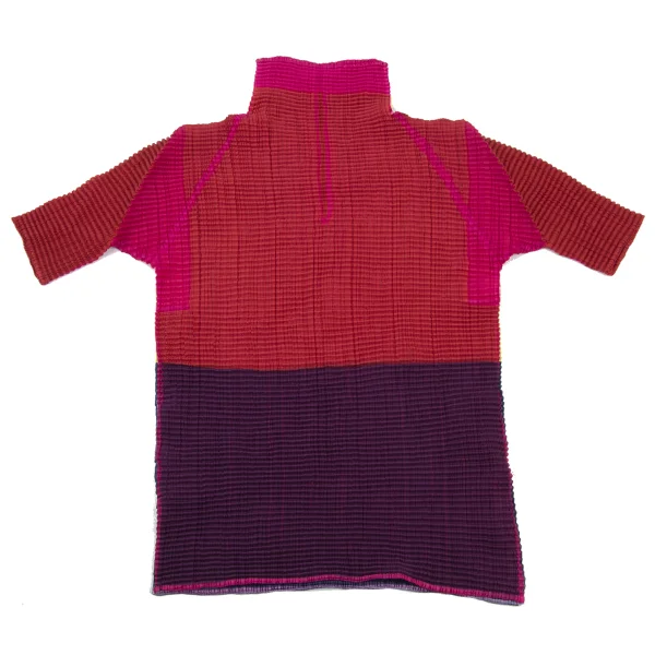 ISSEY MIYAKE Printed Wooly Pleats Skipper Top K-175677_009
