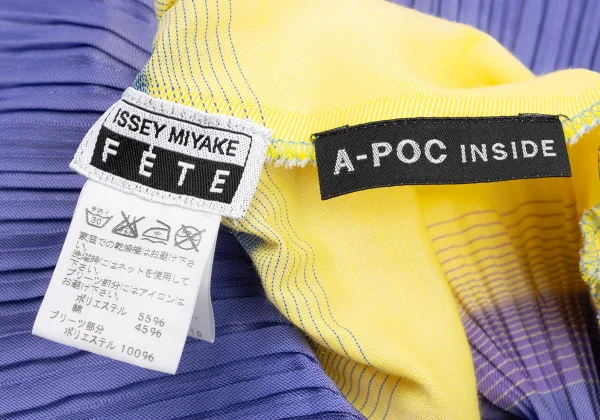 ISSEY MIYAKE FETE A-POC INSIDE Deformation  Pleated Sleeveless Top K-175681_013