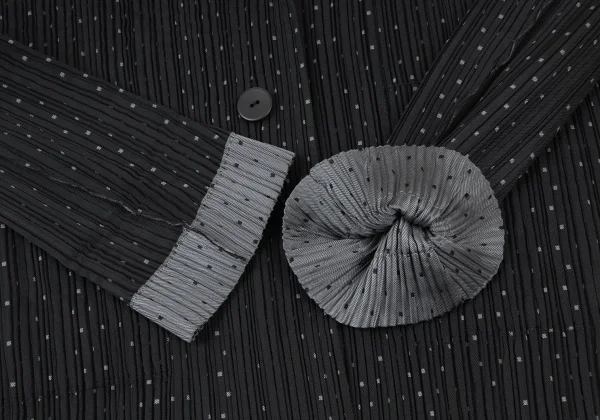 ISSEY MIYAKE FETE Pin Dot Out Seam Pleats Jacket K-175682_006
