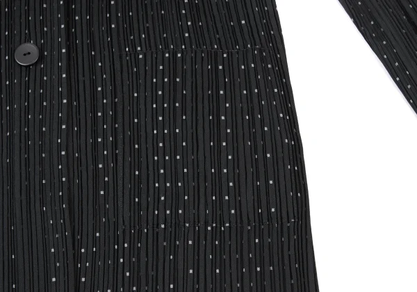 ISSEY MIYAKE FETE Pin Dot Out Seam Pleats Jacket K-175682_009
