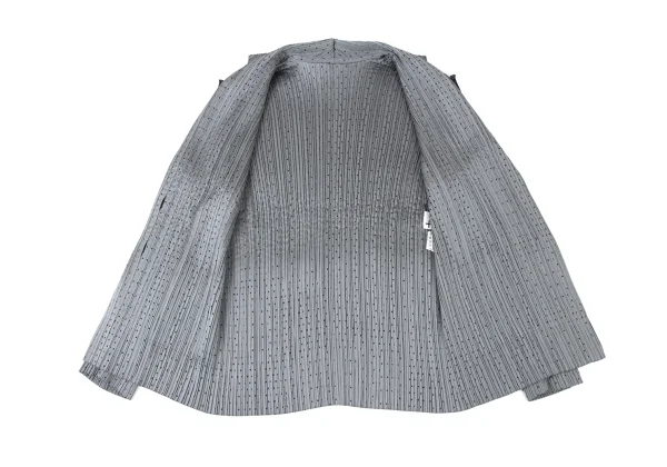 ISSEY MIYAKE FETE Pin Dot Out Seam Pleats Jacket K-175682_010
