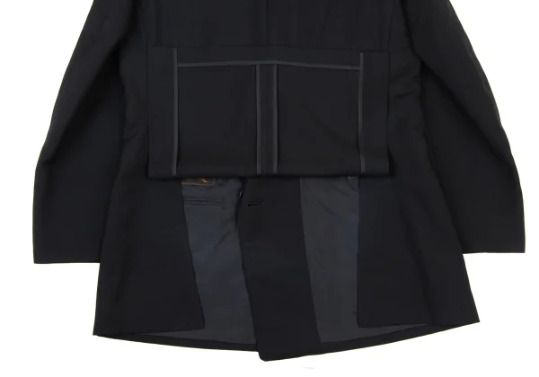 Burberrys' Wool Double Jacket & Tuck Pants K-175691_011