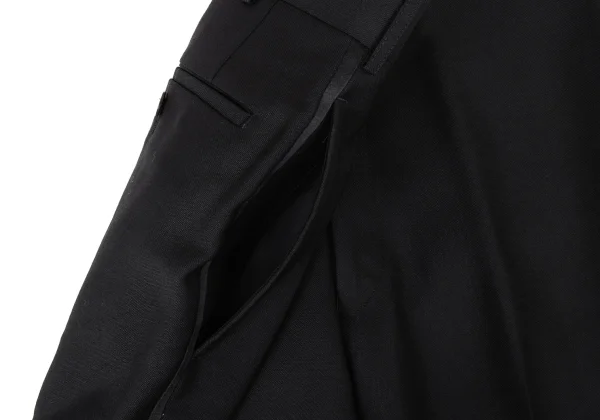 Unbranded Wool Side Line Switching Pants K-175693_003