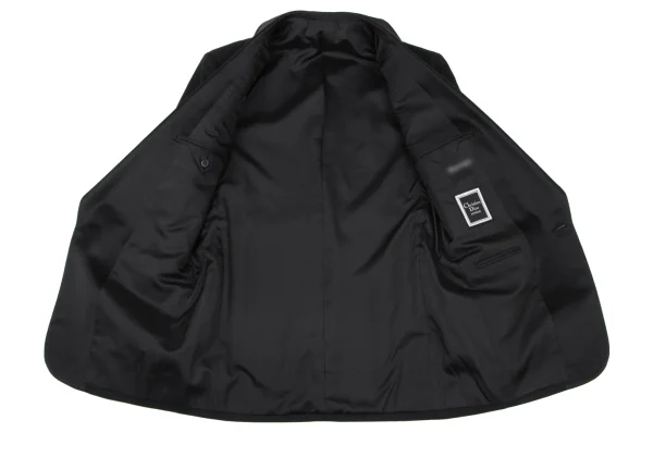 クリスチャンディオールChristian Dior MONSIEUR ウールセットアップ 黒F K-175694_007