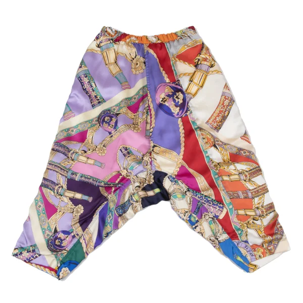 COMME des GARCONS Scarf Design  Dropped Crotch Pants Multi-Color S K-175695_001