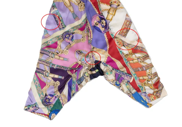 COMME des GARCONS Scarf Design  Dropped Crotch Pants K-175695_005