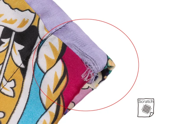 COMME des GARCONS Scarf Design  Dropped Crotch Pants K-175695_014