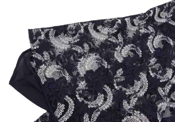 JUNYA WATANABE COMME des GARCONS Floral Lace Switching Blouse K-175698_005