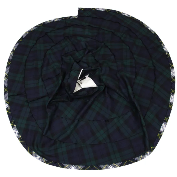 tricot COMME des GARCONS Check Spiral Switching Wrap Skirt K-175703_008