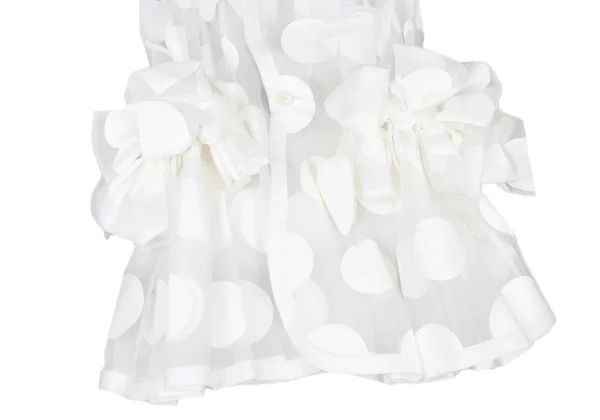 tao Side Ribbon Dot Sheer Poly Vest K-175705_010