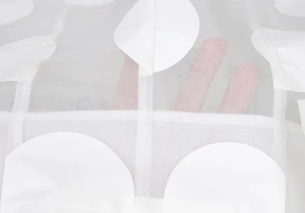 tao Side Ribbon Dot Sheer Poly Vest K-175705_014