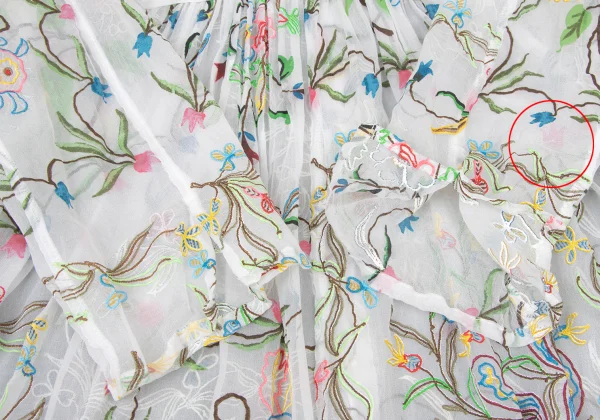 tao Floral Puff Print Sheer Shirt Dress K-175707_006