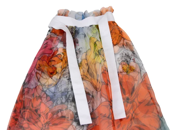 tao Sheer Floral Switching Skirt K-175708_003
